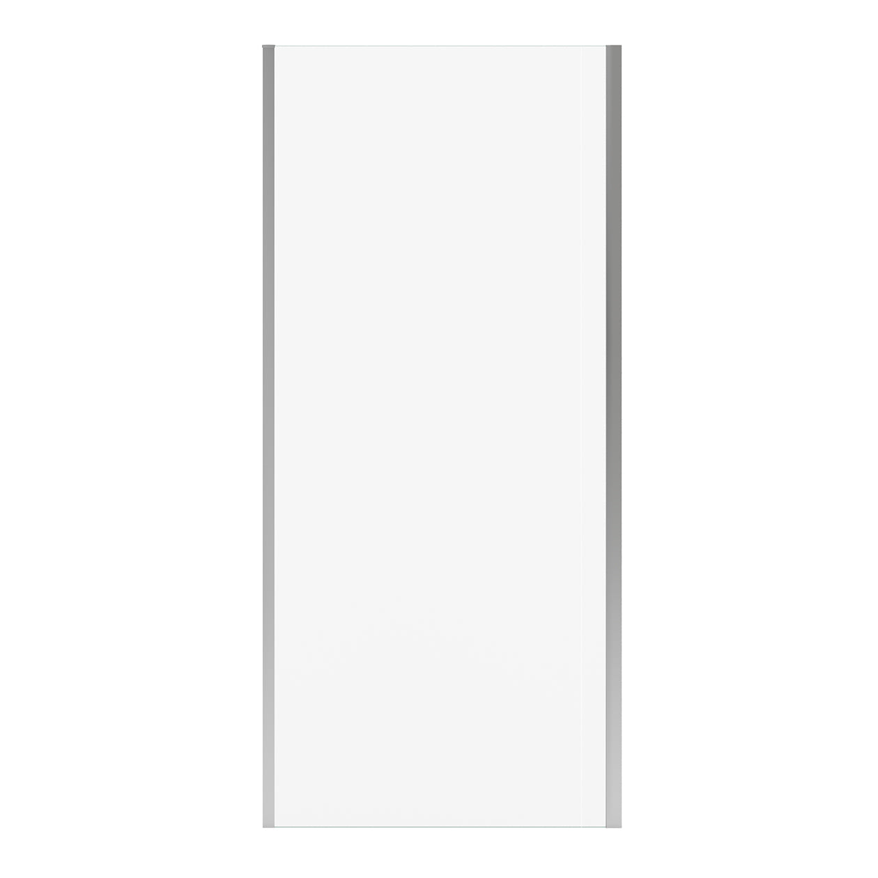 Maax Connect Pro Return Panel for 36 in. Base with Clear glass