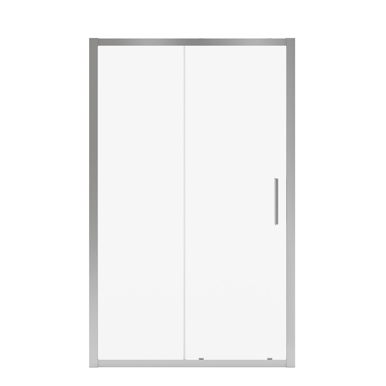 Maax Connect 45-46 1/2 x 72 in. 6mm Sliding Shower Door for Alcove Installation with Clear glass