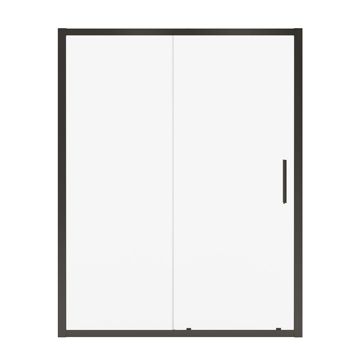 Maax Connect 55 ½-57 x 72 in. 6mm Sliding Shower Door for Alcove Installation with Clear glass