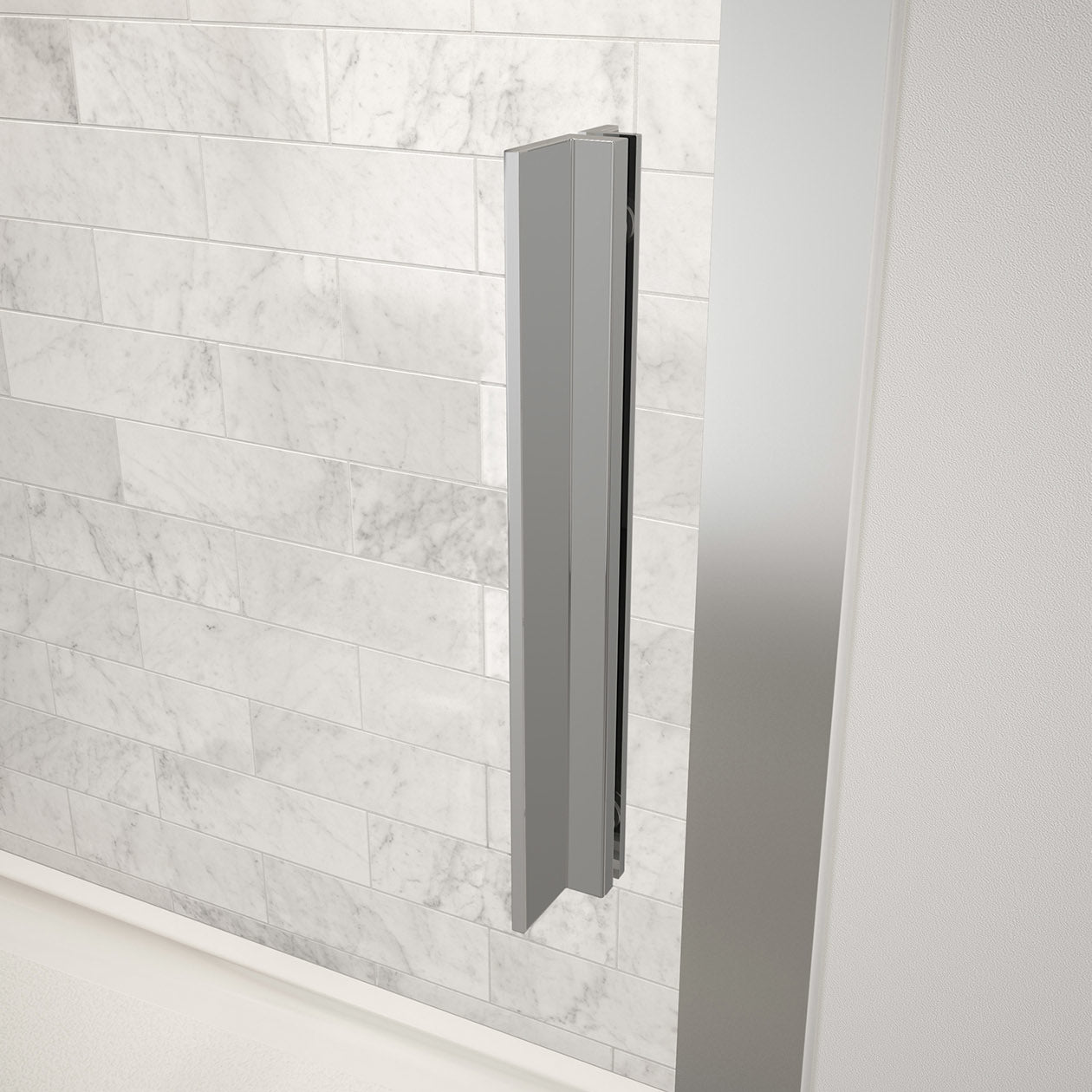 Maax Connect 57-58 ½ x 72 in. 6mm Sliding Shower Door for Alcove Installation with Clear glass
