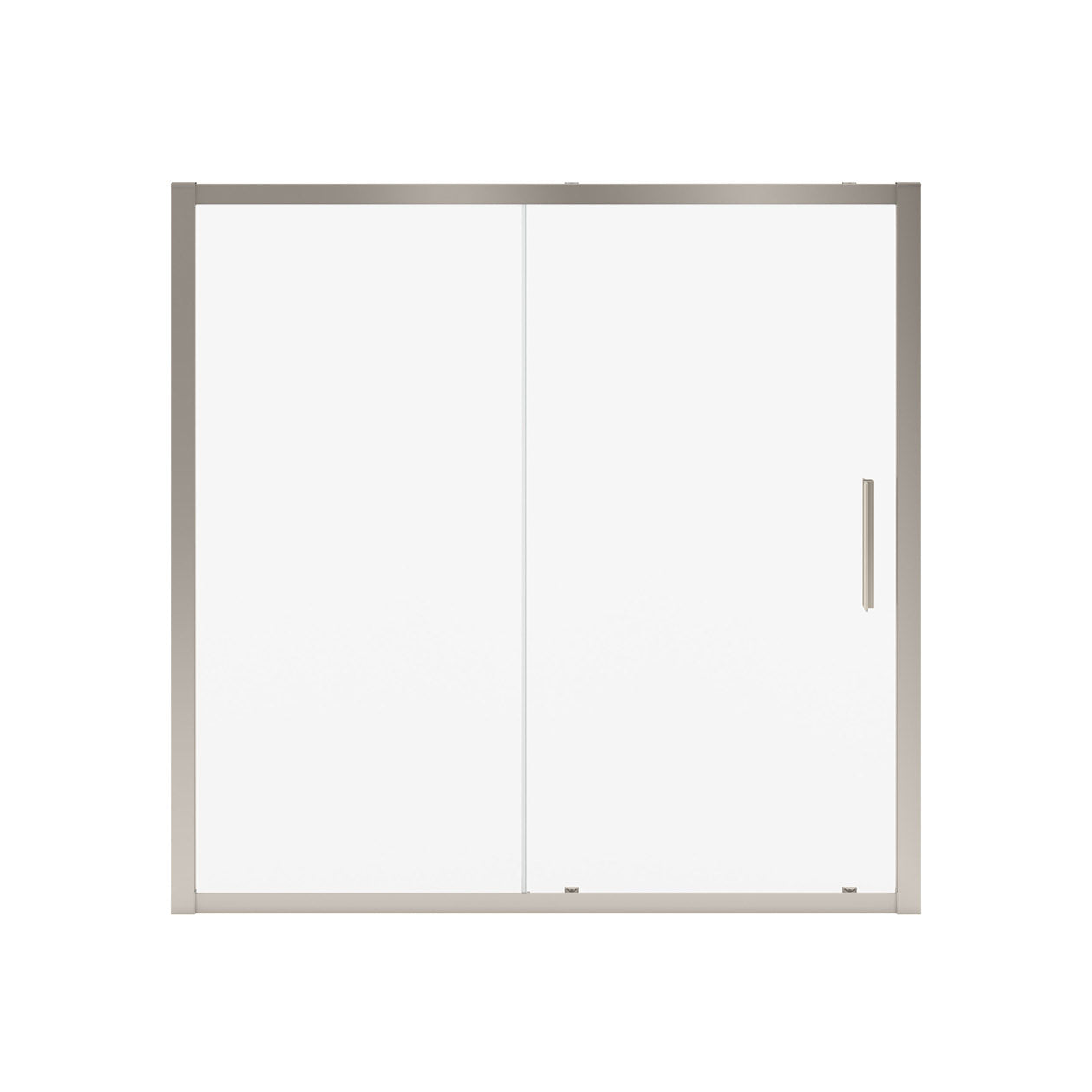 Maax Connect 55 ½-57 x 57 in. 6mm Sliding Tub Door for Alcove Installation with Clear glass