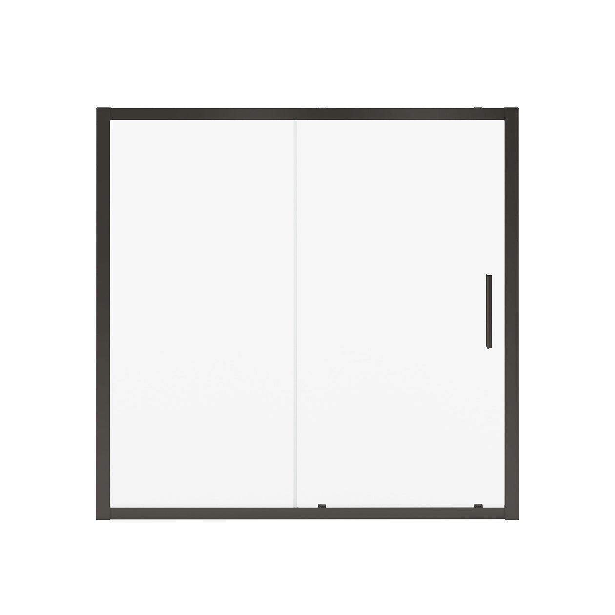 Maax Connect 55 ½-57 x 57 in. 6mm Sliding Tub Door for Alcove Installation with Clear glass