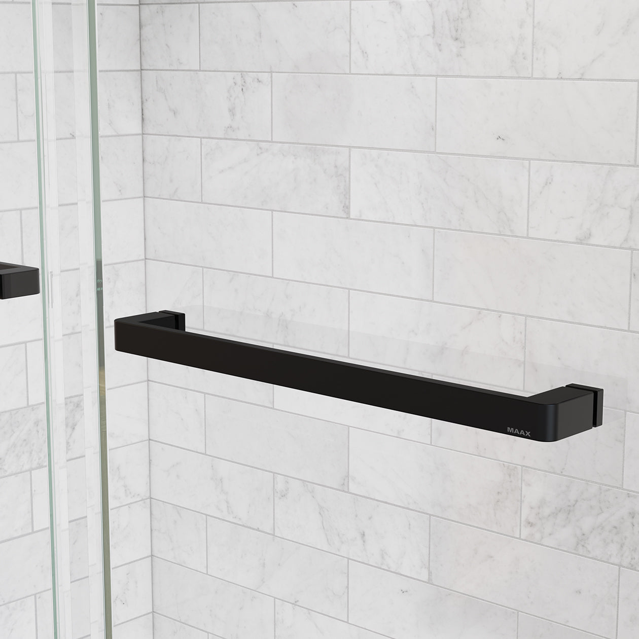 Maax Uptown 56-59 x 58 in. 8 mm Bypass Tub Door for Alcove Installation with Clear glass
