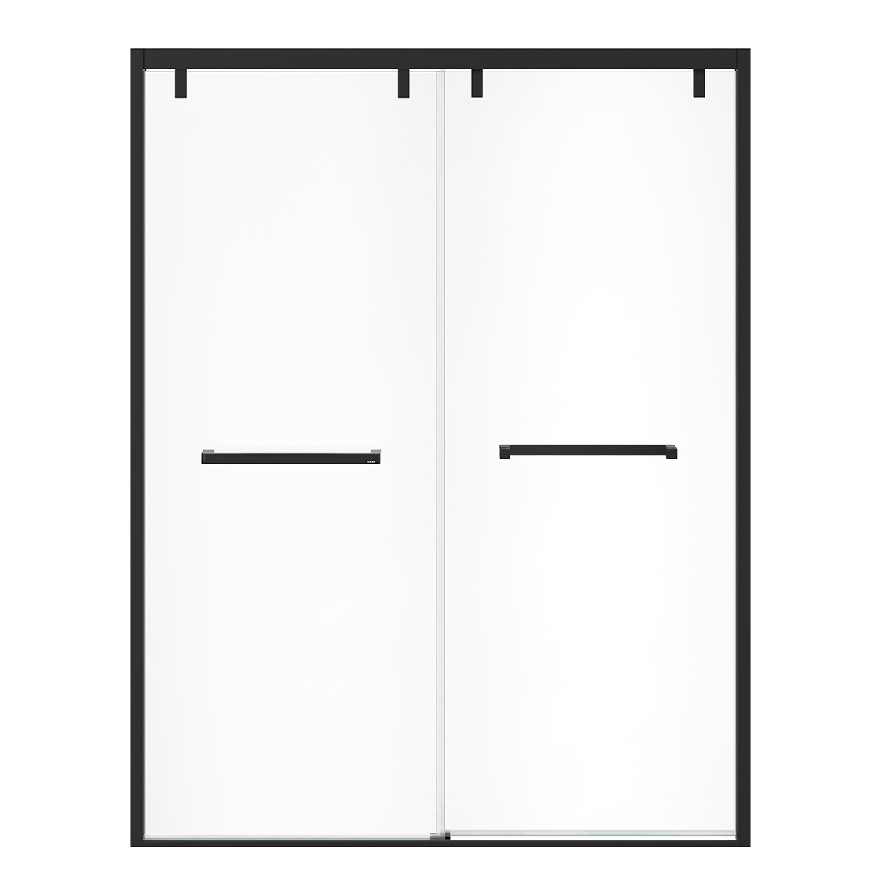 Maax Uptown 56-59 x 76 in. 8 mm Bypass Shower Door for Alcove Installation with Clear glass
