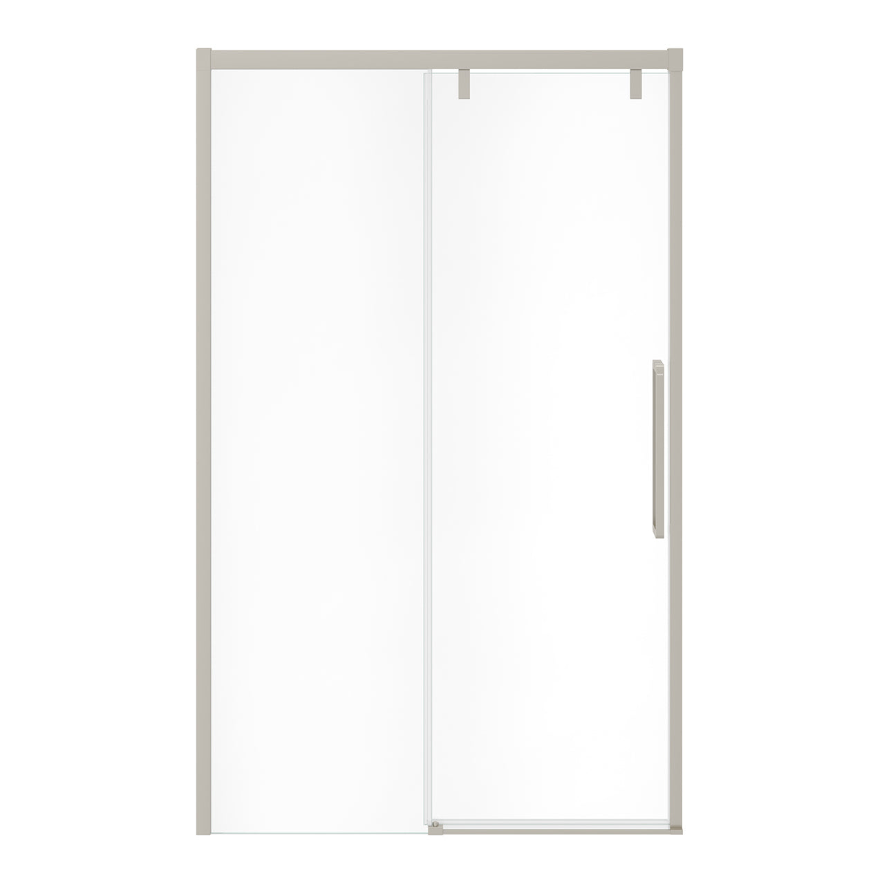 Maax Uptown 44-47 x 76 in. 8 mm Sliding Shower Door for Alcove Installation with Clear glass