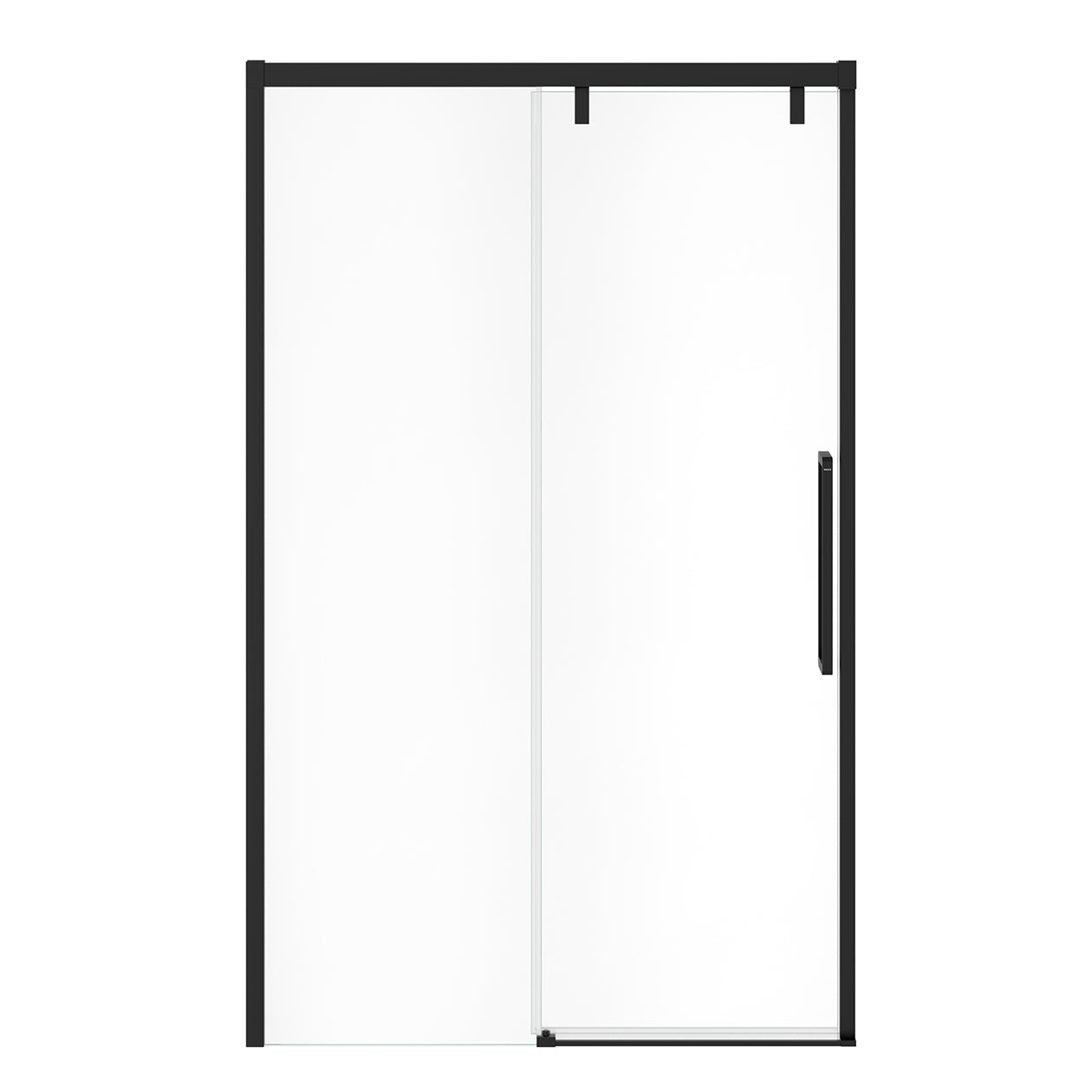 Maax Uptown 44-47 x 76 in. 8 mm Sliding Shower Door for Alcove Installation with Clear glass