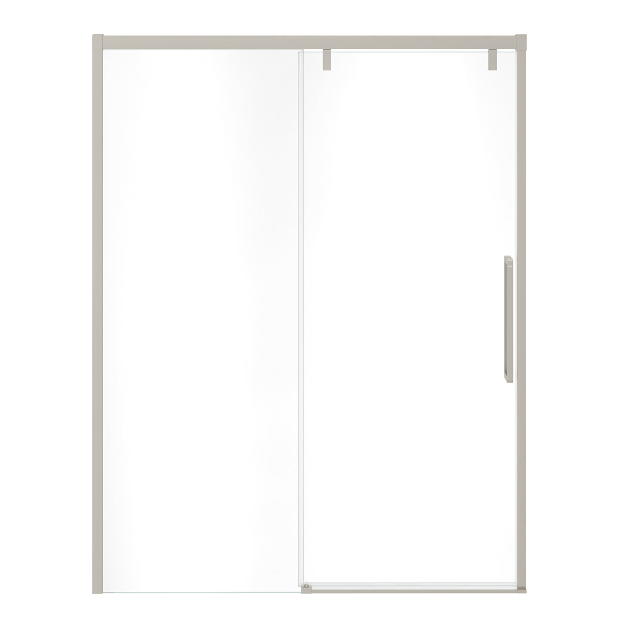 Maax Uptown 56-59 x 76 in. 8 mm Sliding Shower Door for Alcove Installation with Clear glass