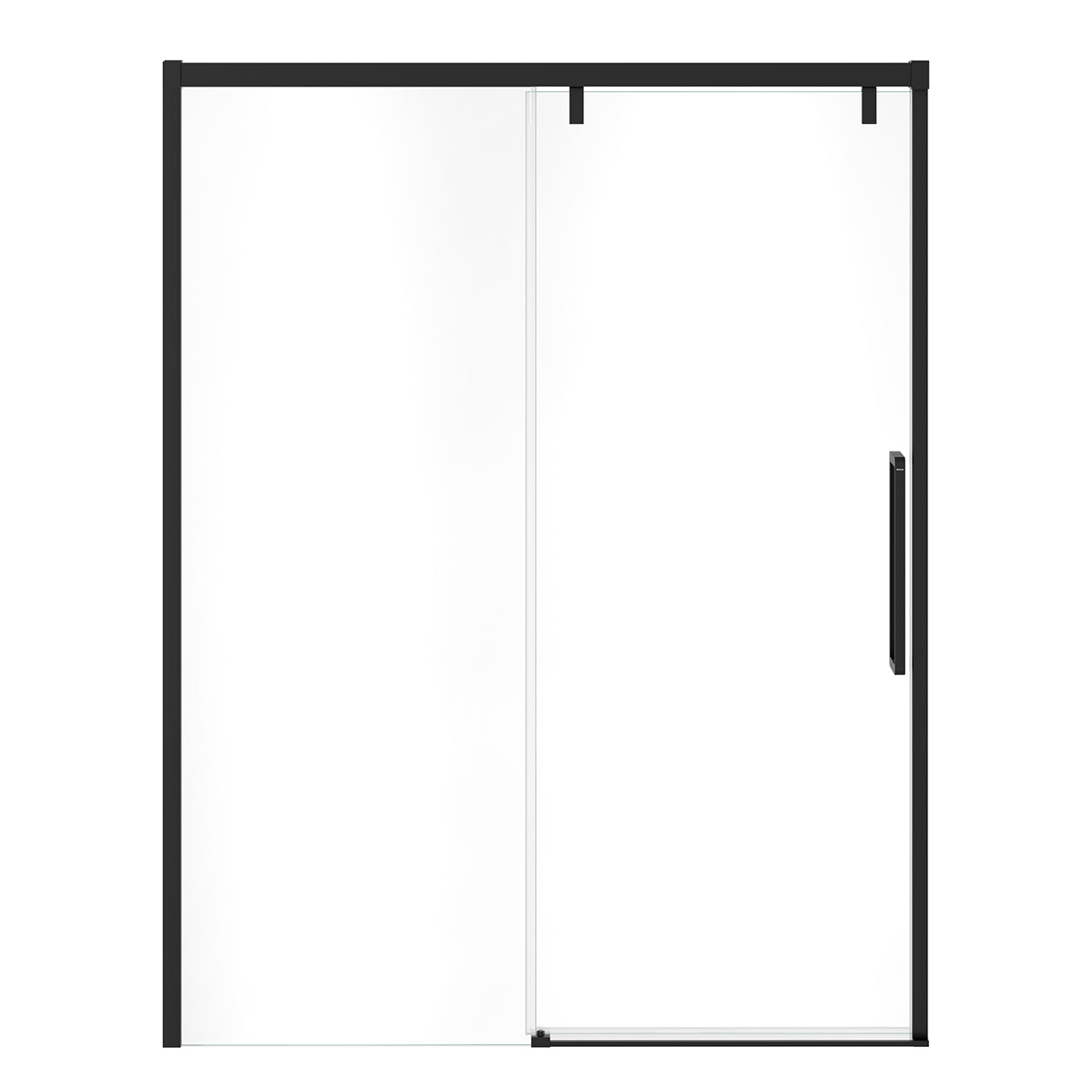 Maax Uptown 56-59 x 76 in. 8 mm Sliding Shower Door for Alcove Installation with Clear glass