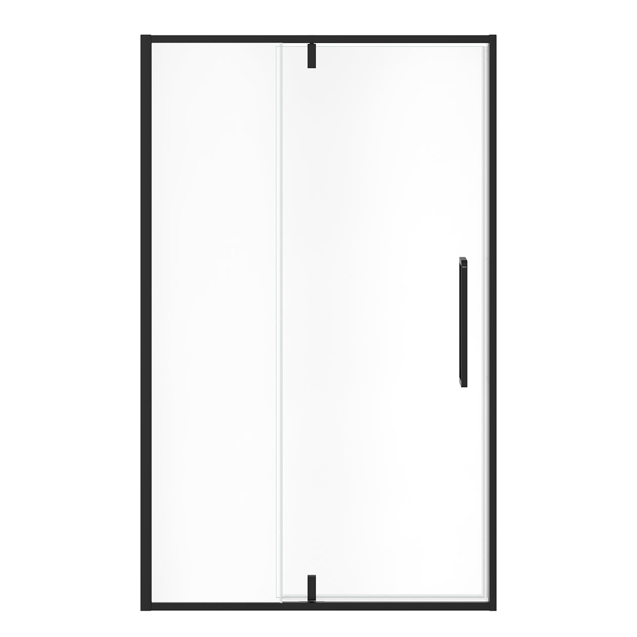 Maax Uptown 45-47 x 76 in. 8 mm Pivot Shower Door for Alcove Installation with Clear glass