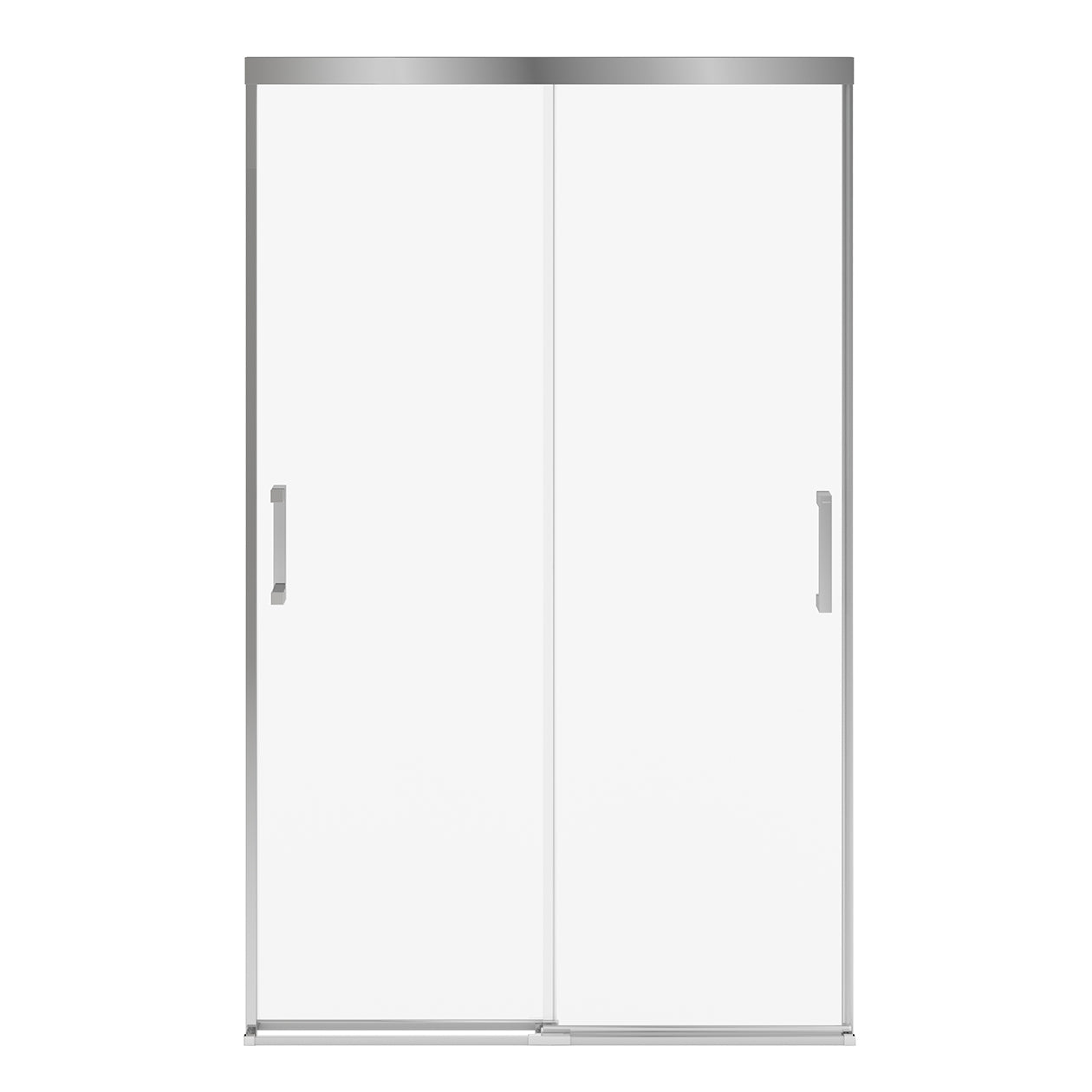 Maax Incognito 76 44-47 x 76 in. 8mm Bypass Shower Door for Alcove Installation with Clear glass