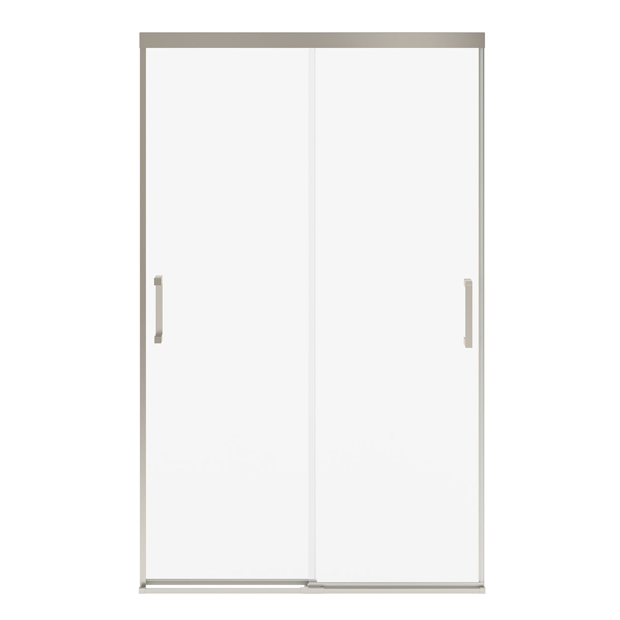 Maax Incognito 76 44-47 x 76 in. 8mm Bypass Shower Door for Alcove Installation with Clear glass