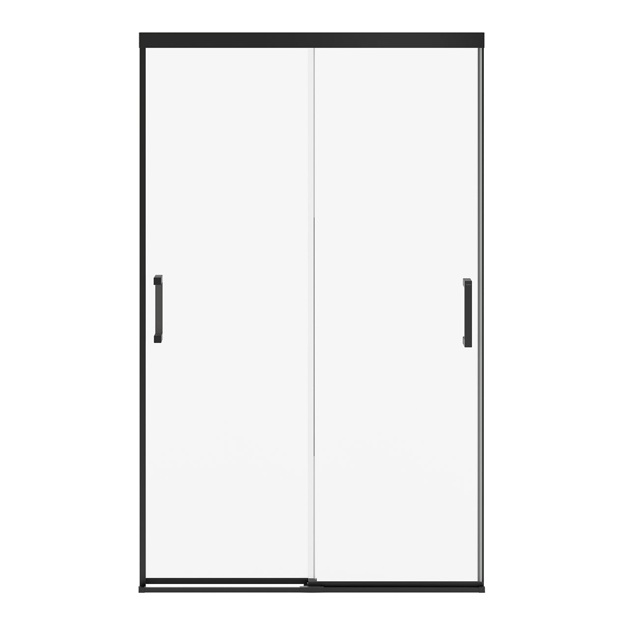 Maax Incognito 76 44-47 x 76 in. 8mm Bypass Shower Door for Alcove Installation with Clear glass