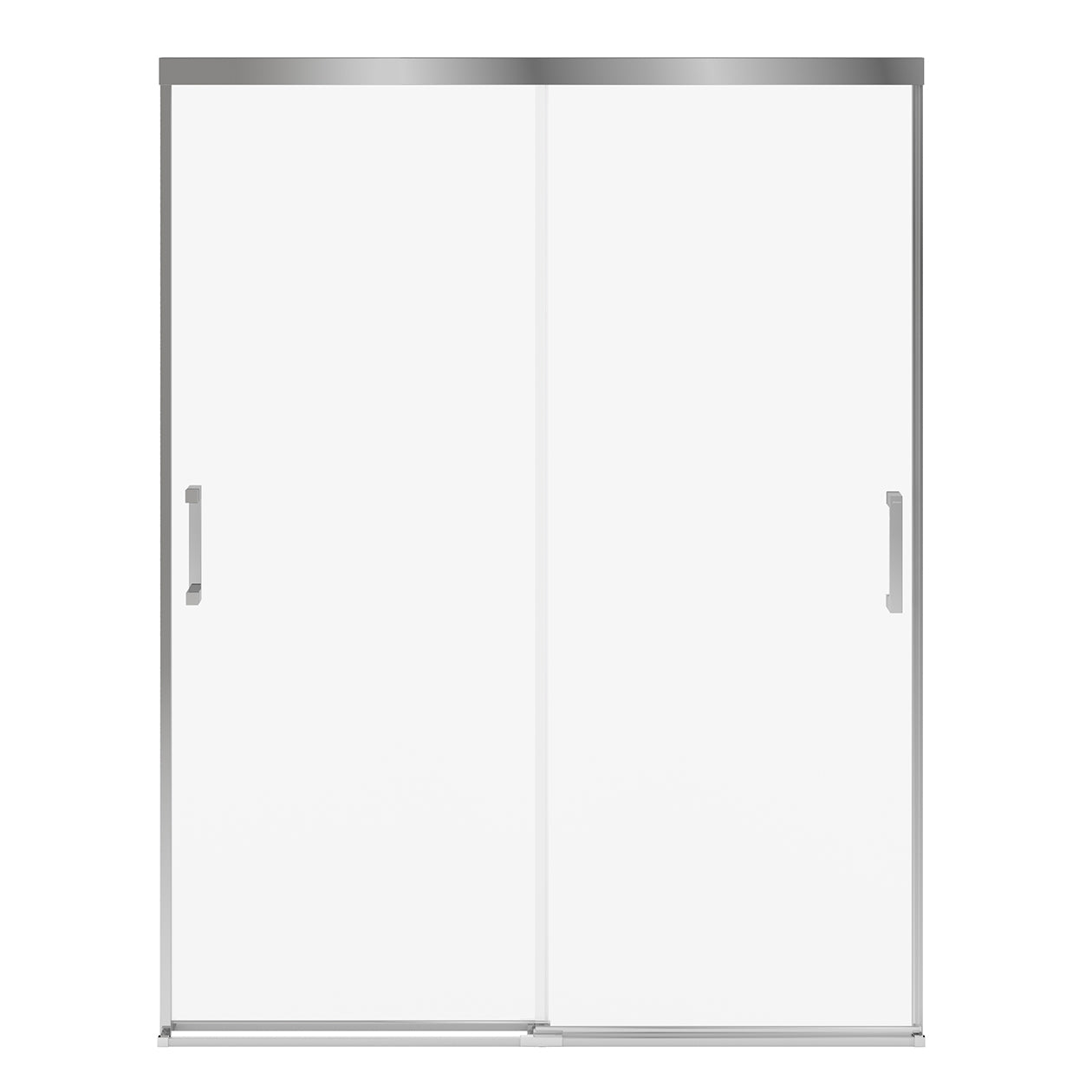 Maax Incognito 76 56-59 x 76 in. 8mm Bypass Shower Door for Alcove Installation with Clear glass