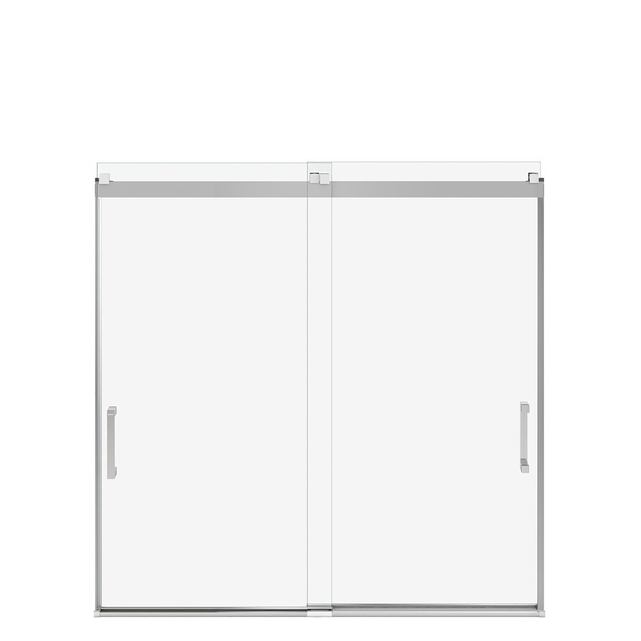 Maax Revelation Square 56-59 x 56 ¾-59 ¼ in. 8mm Bypass Tub Door