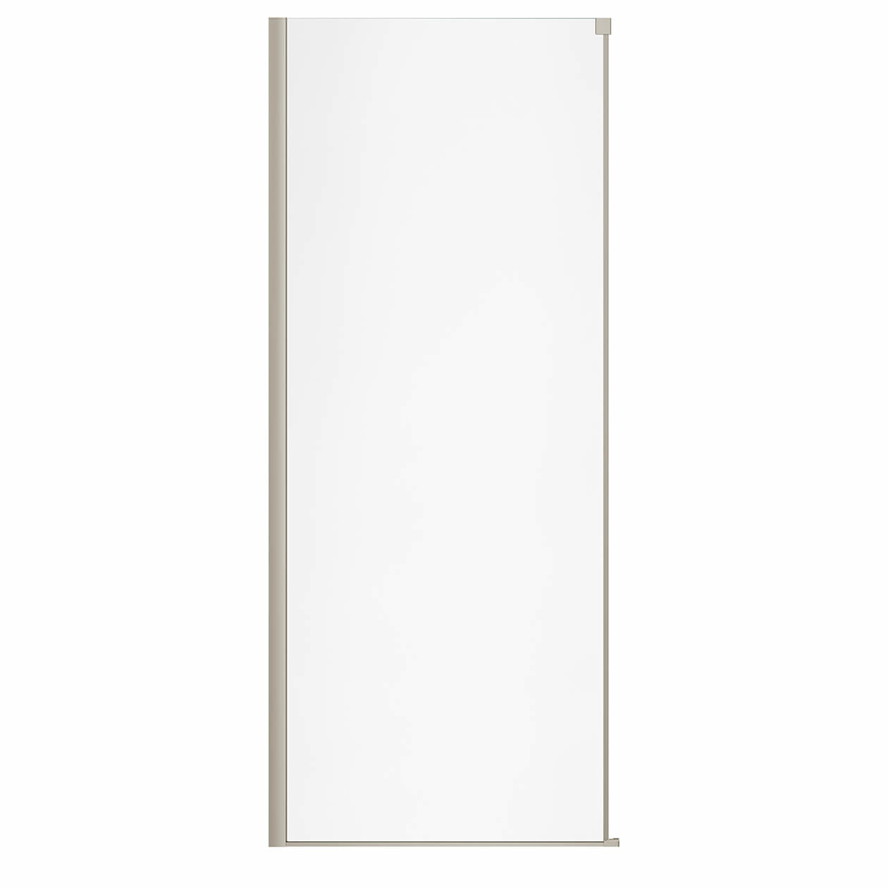 Maax Nebula Return Panel for 36 in. Base with Clear glass