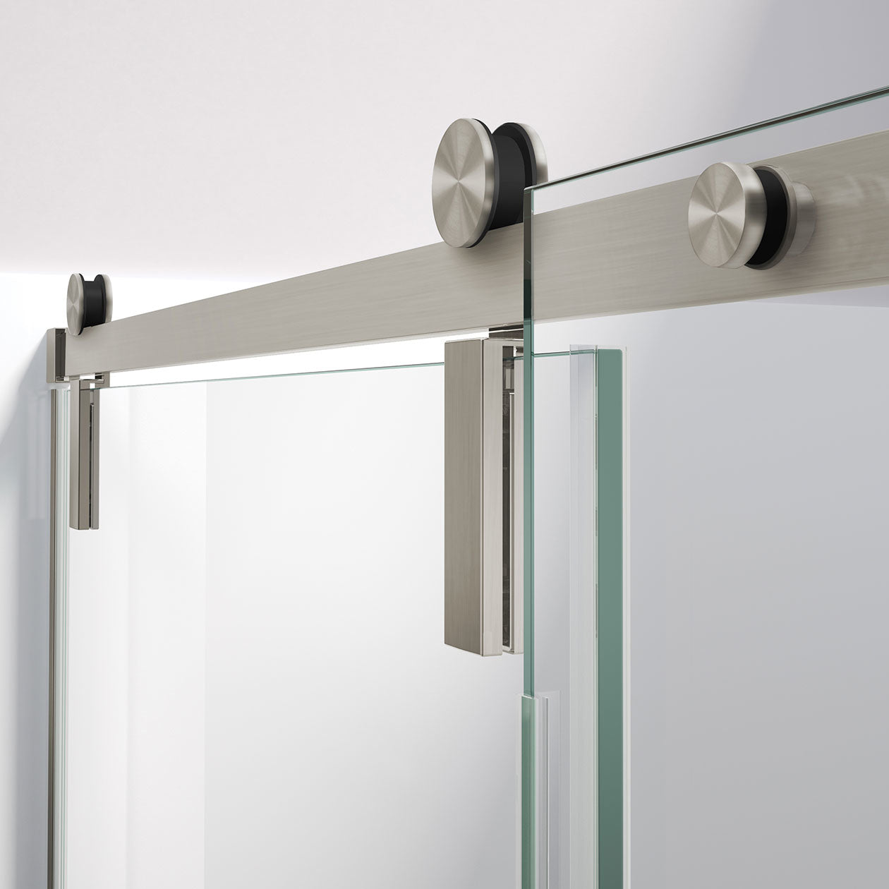 Maax Nebula 44 ½-46 ½ x 78 ¾ in. 8mm Sliding Shower Door for Alcove Installation with Clear glass