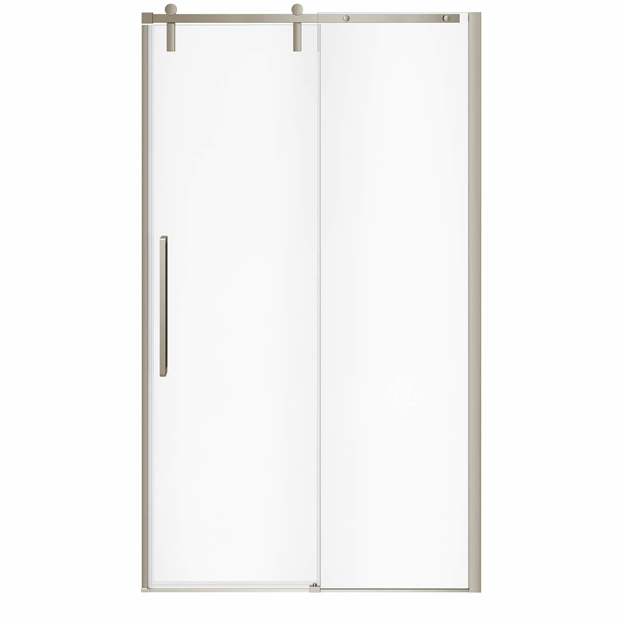 Maax Nebula 44 ½-46 ½ x 78 ¾ in. 8mm Sliding Shower Door for Alcove Installation with Clear glass