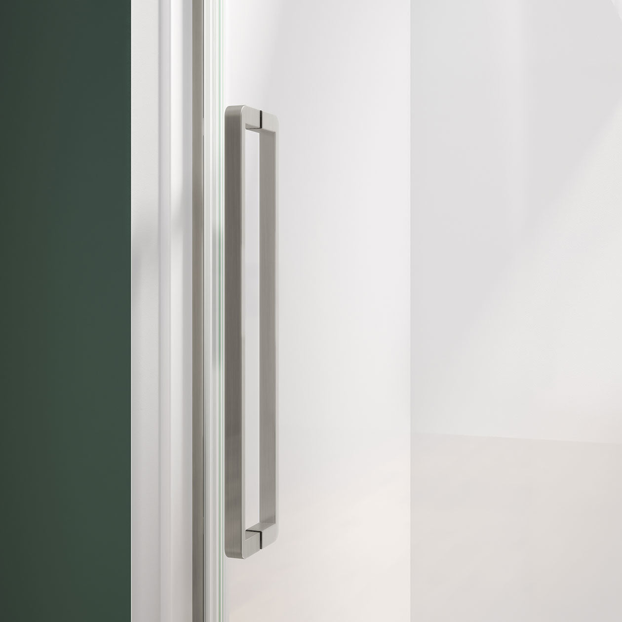 Maax Nebula 44 ½-46 ½ x 78 ¾ in. 8mm Sliding Shower Door for Alcove Installation with Clear glass