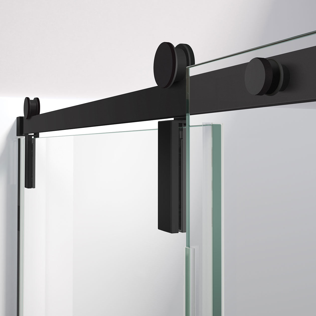Maax Nebula 44 ½-46 ½ x 78 ¾ in. 8mm Sliding Shower Door for Alcove Installation with Clear glass