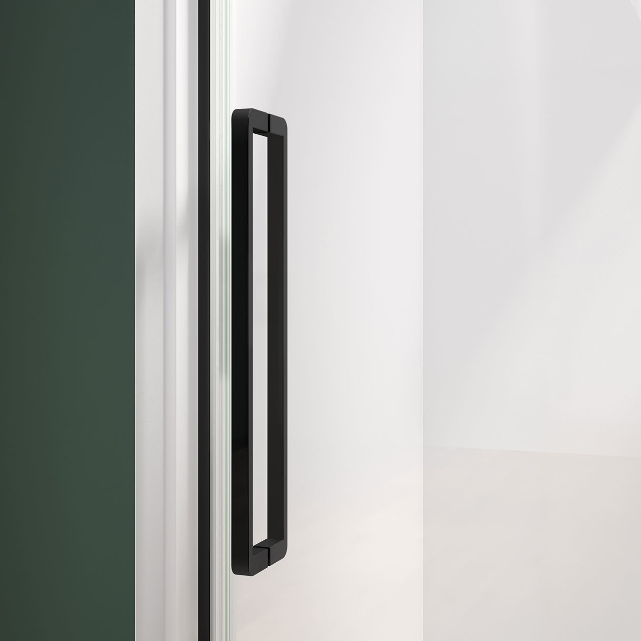 Maax Nebula 44 ½-46 ½ x 78 ¾ in. 8mm Sliding Shower Door for Alcove Installation with Clear glass