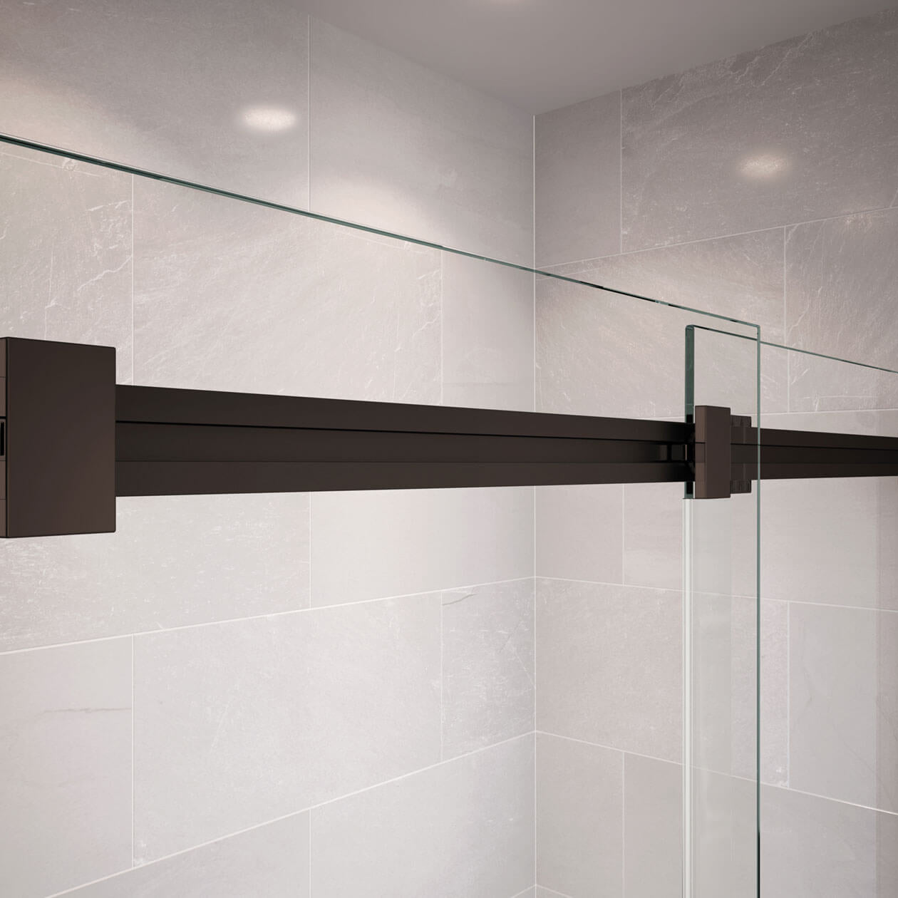 Maax Duel 56-59 x 55 ½ x 59 in. 8 mm Bypass Tub Door for Alcove Installation with Clear glass