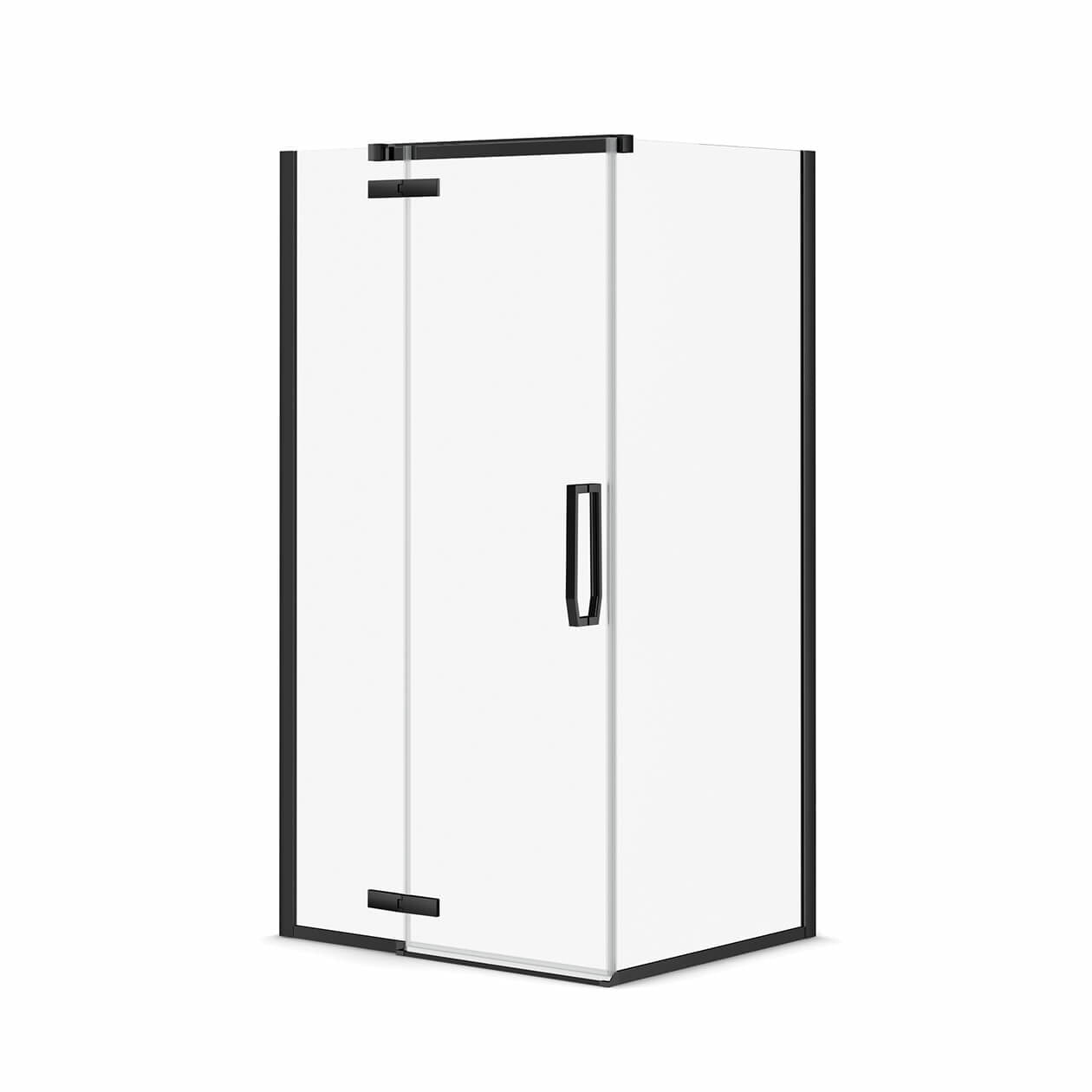 Maax Link Rectangular 42 x 34 x 75 in. 8mm Pivot Shower Door for Corner Installation with Clear glass