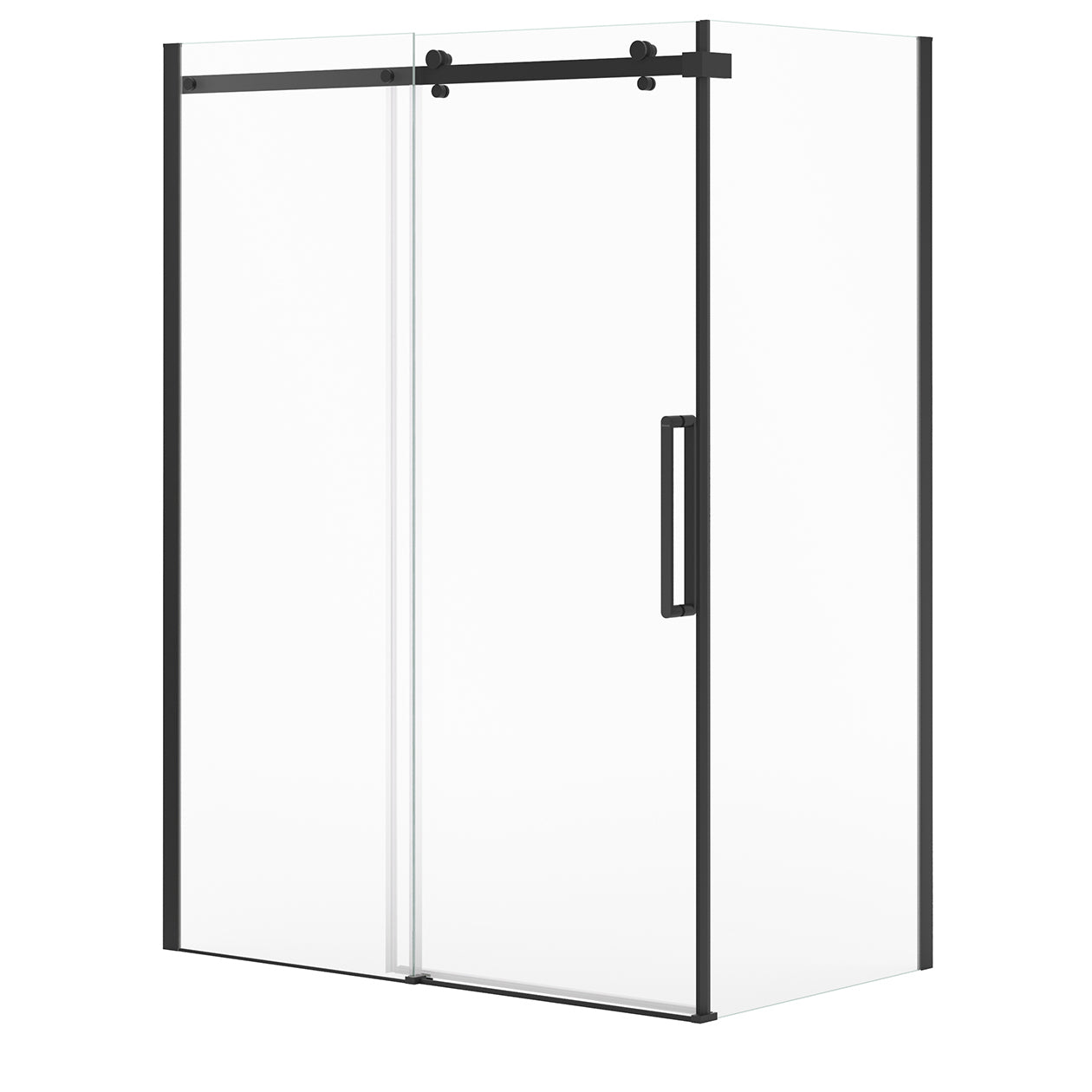 Maax Halo Pro GS Return Panel for 36 in. Base with GlassShield® glass