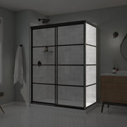 Maax Incognito 76 Return Panel for 32 in. Base with glass