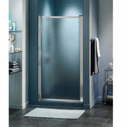 Maax Pivolok 21-22 ¾ x 64 ½ in. Pivot Shower Door for Alcove Installation with glass in Chrome