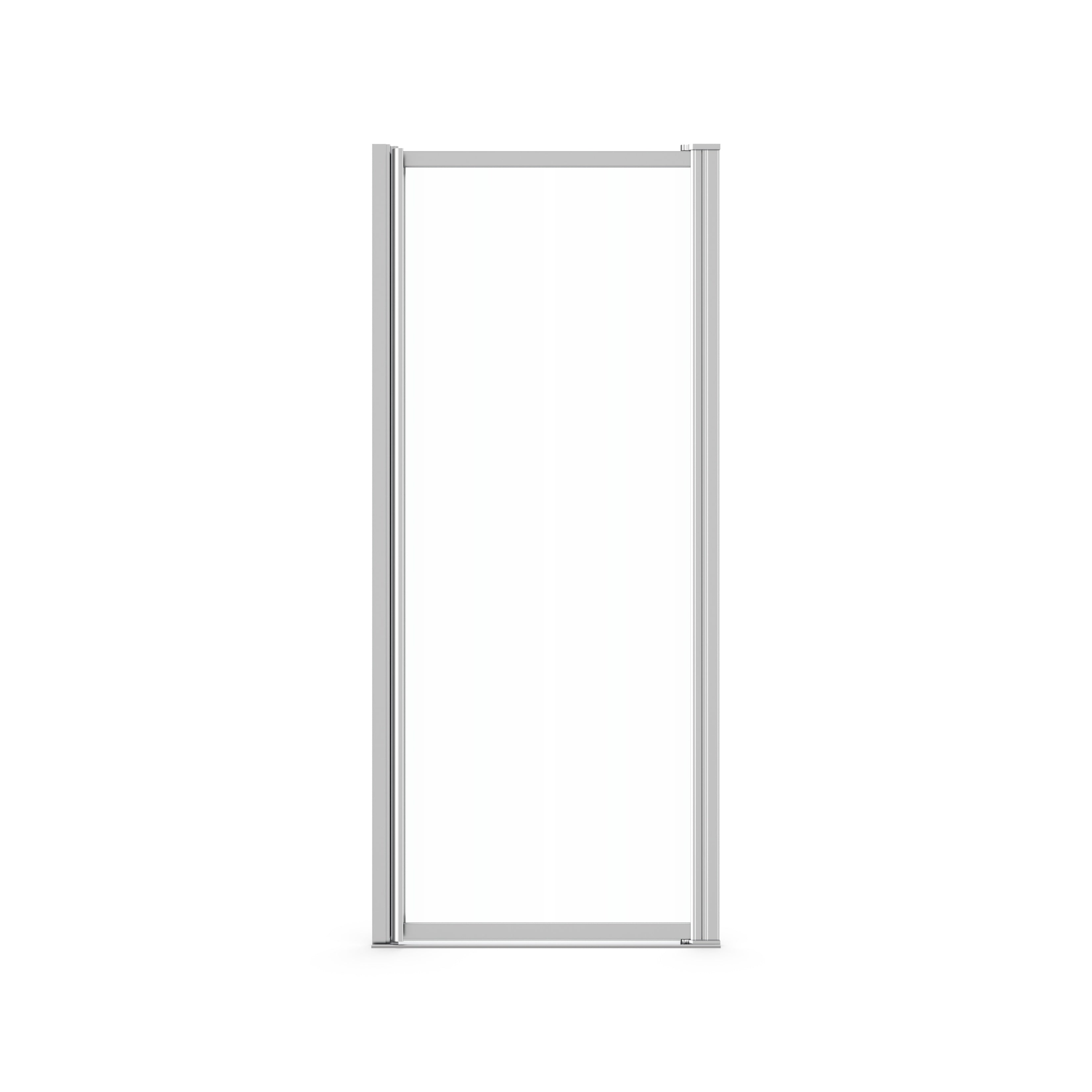 Maax Pivolok 21-22 ¾ x 64 ½ in. Pivot Shower Door for Alcove Installation with glass in Chrome