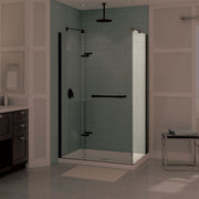 Maax Reveal 71 Return Panel for 32 in. Base with Clear glass
