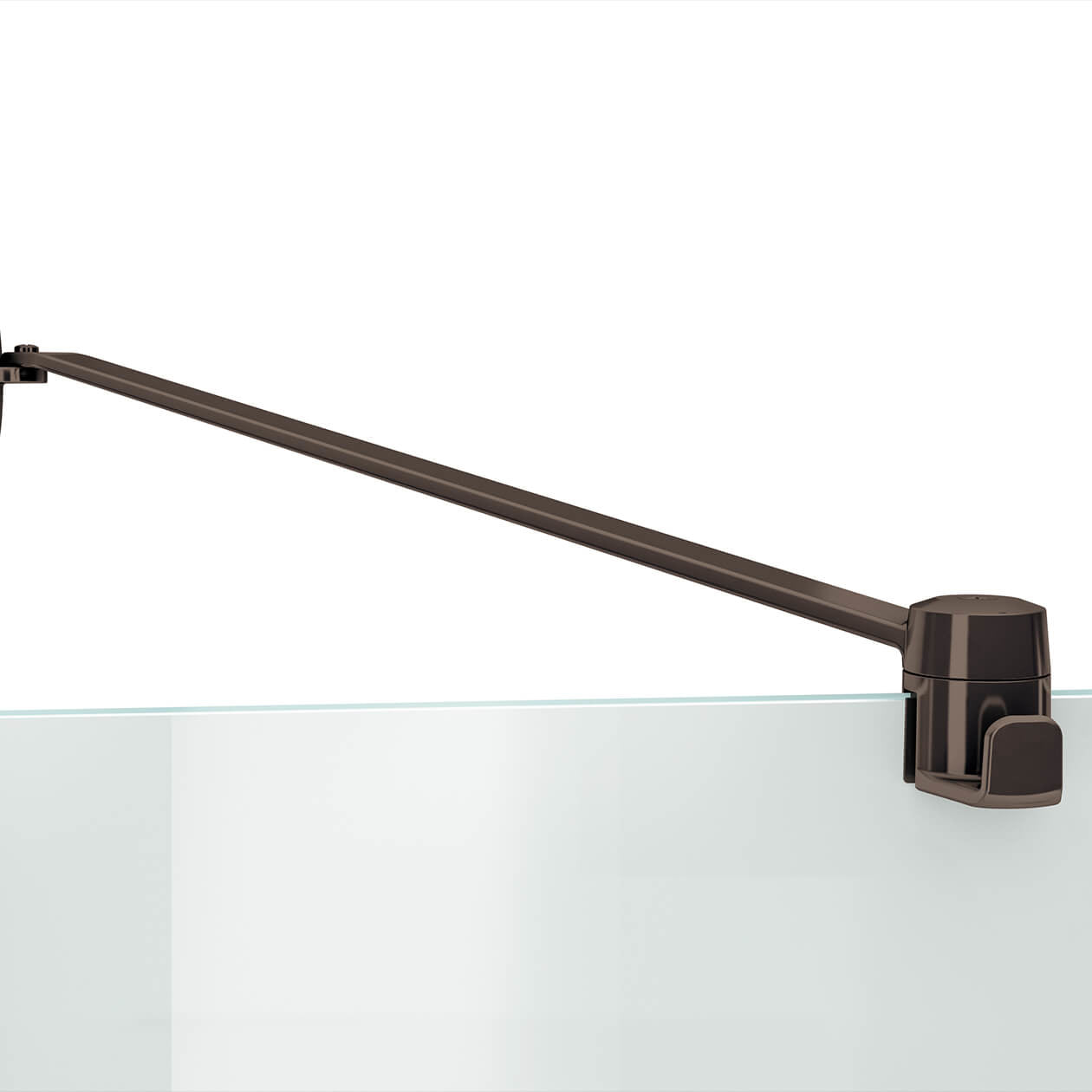 Maax Reveal 71 Return Panel for 34 in. Base with Clear glass