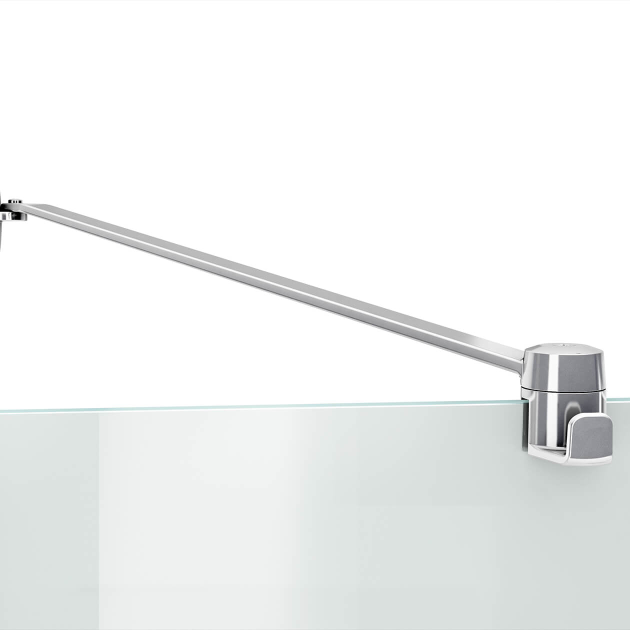 Maax Reveal 71 Return Panel for 36 in. Base with Clear glass