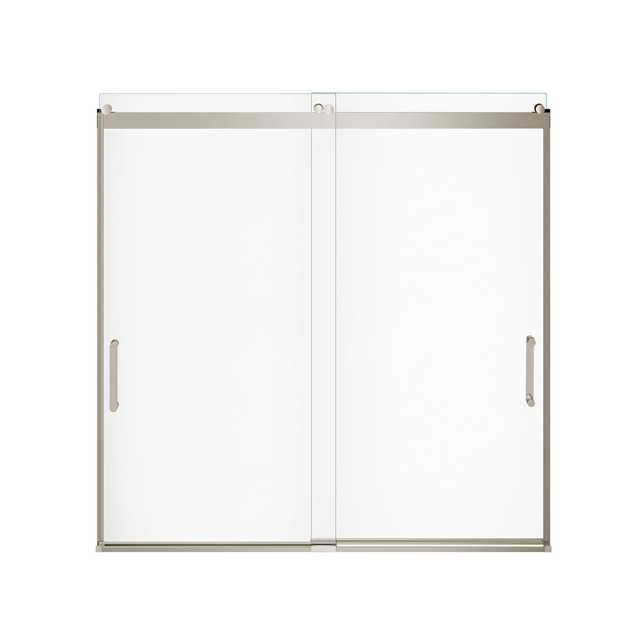 Maax Revelation Round 56-59 x 56 ¾-59 ¼ in. 8mm Bypass Tub Door