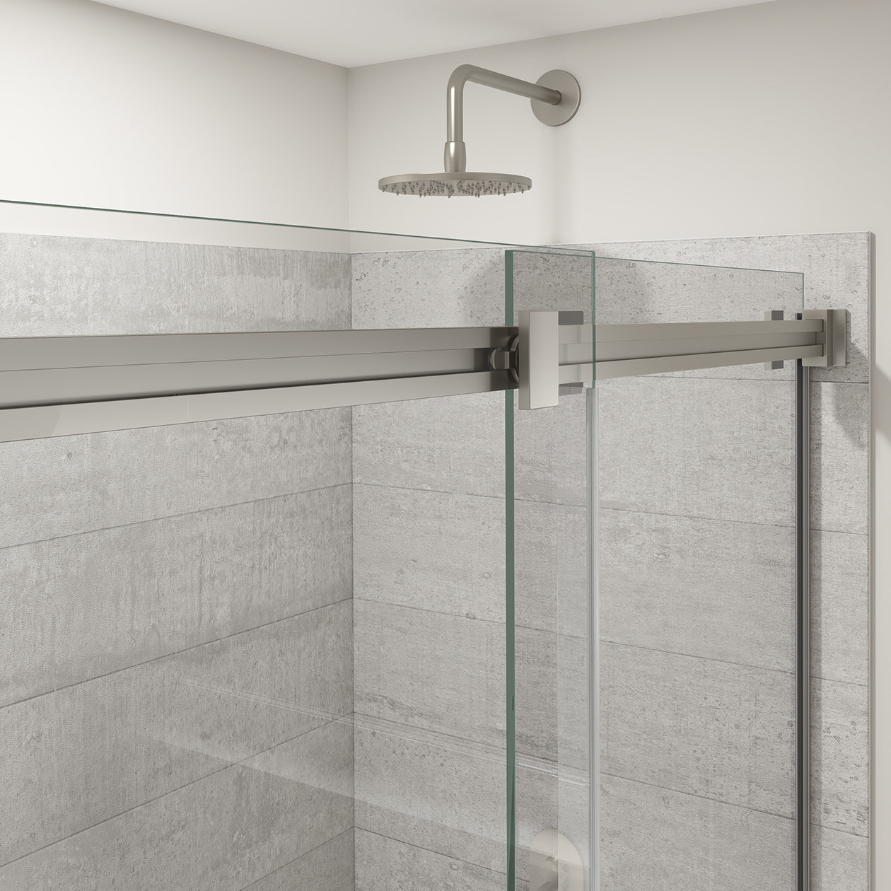 Maax Duel Alto 44-47 X 78 in. 8mm Bypass Shower Door