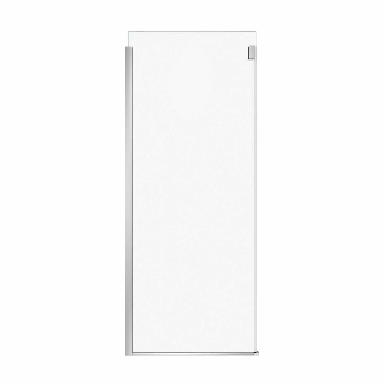 Maax Duel and Inverto Return Panel for 34 in. Base with Clear glass