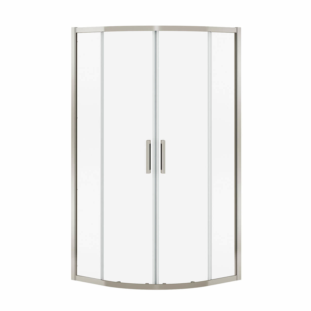 Maax Radia Neo-round 36 x 36 x 71 ½ in. 6mm Sliding Shower Door for Corner Installation with Clear glass