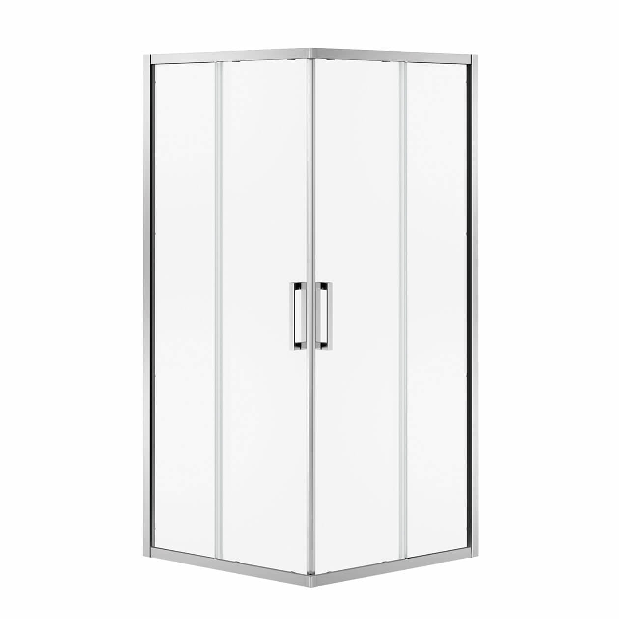 Maax Radia Square 36 x 36 x 71 ½ in. 6mm Sliding Shower Door for Corner Installation
