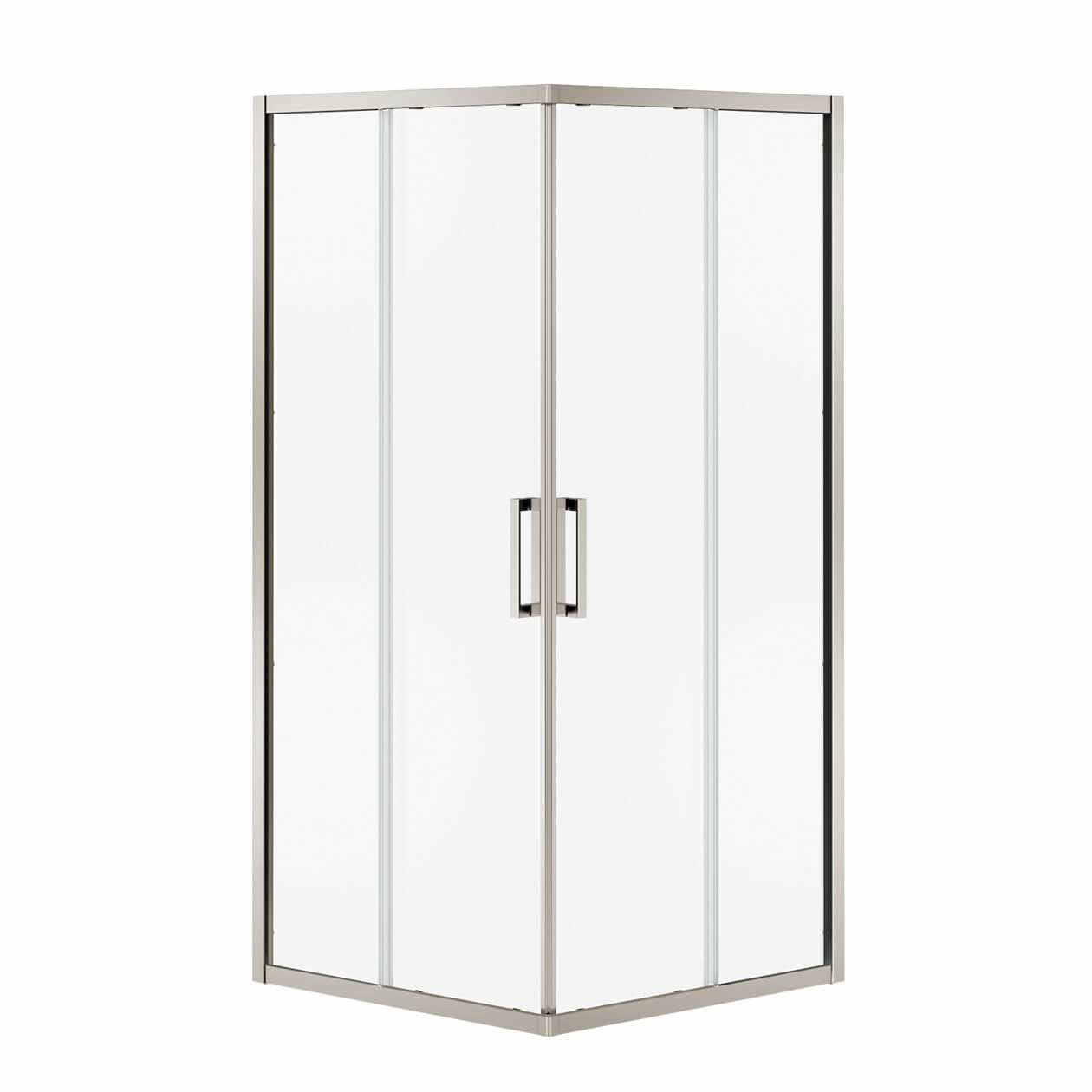 Maax Radia Square 36 x 36 x 71 ½ in. 6mm Sliding Shower Door for Corner Installation