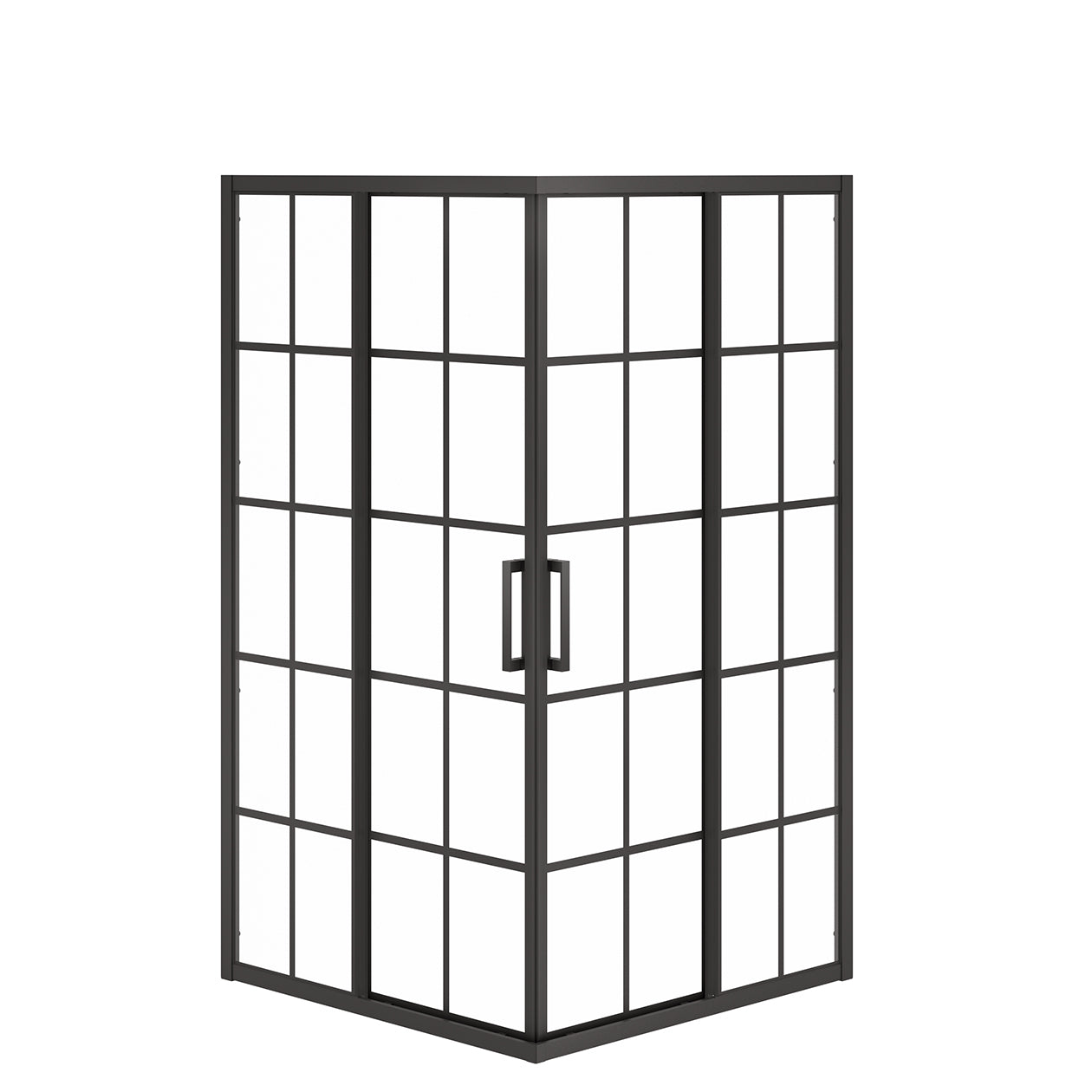 Maax Radia Square 42 x 42 x 71 ½ in. 6 mm Sliding Shower Door for Corner Installation
