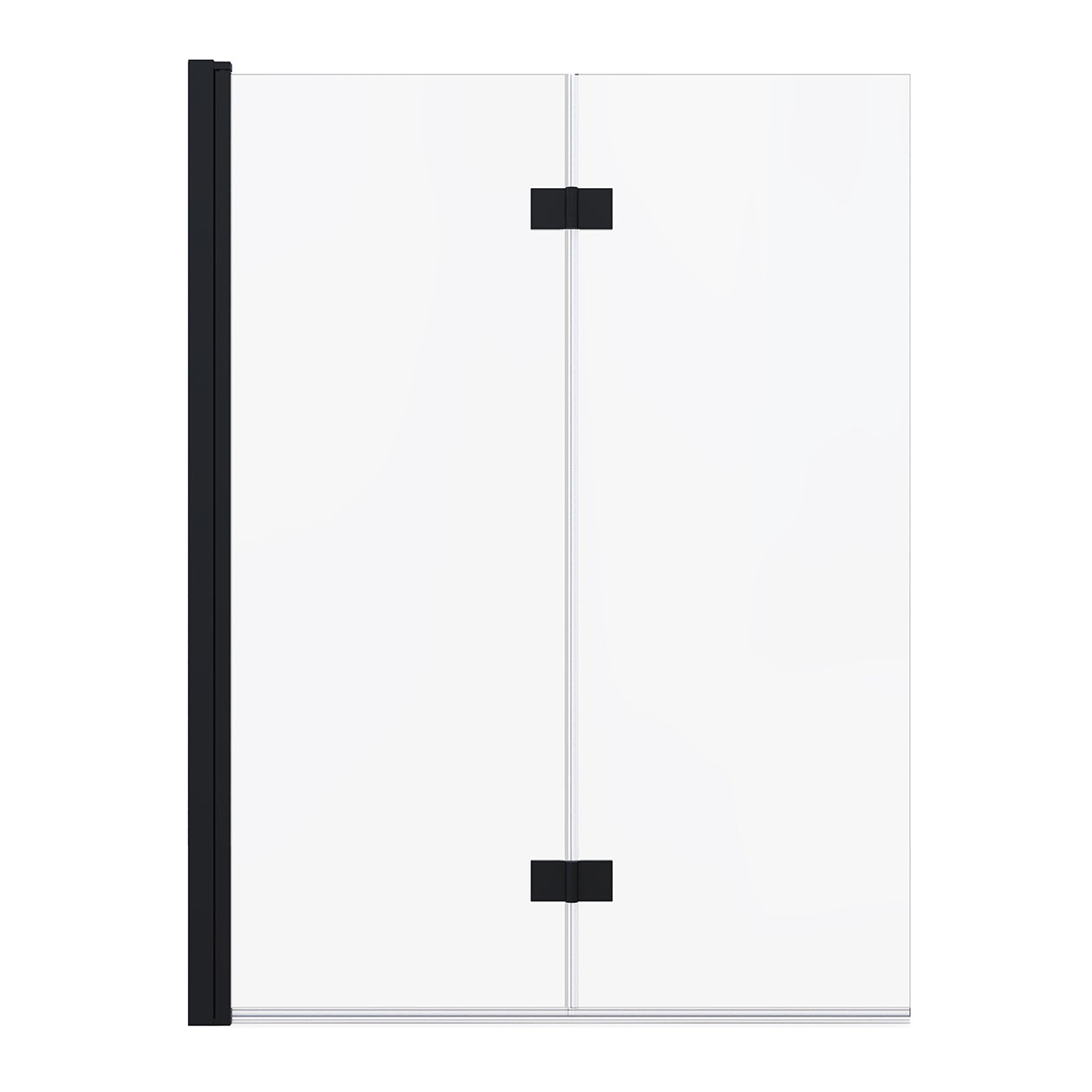 Maax Edge Access 42 x 56 in. 6 mm Pivot Tub Screen for Alcove Installation with Clear glass