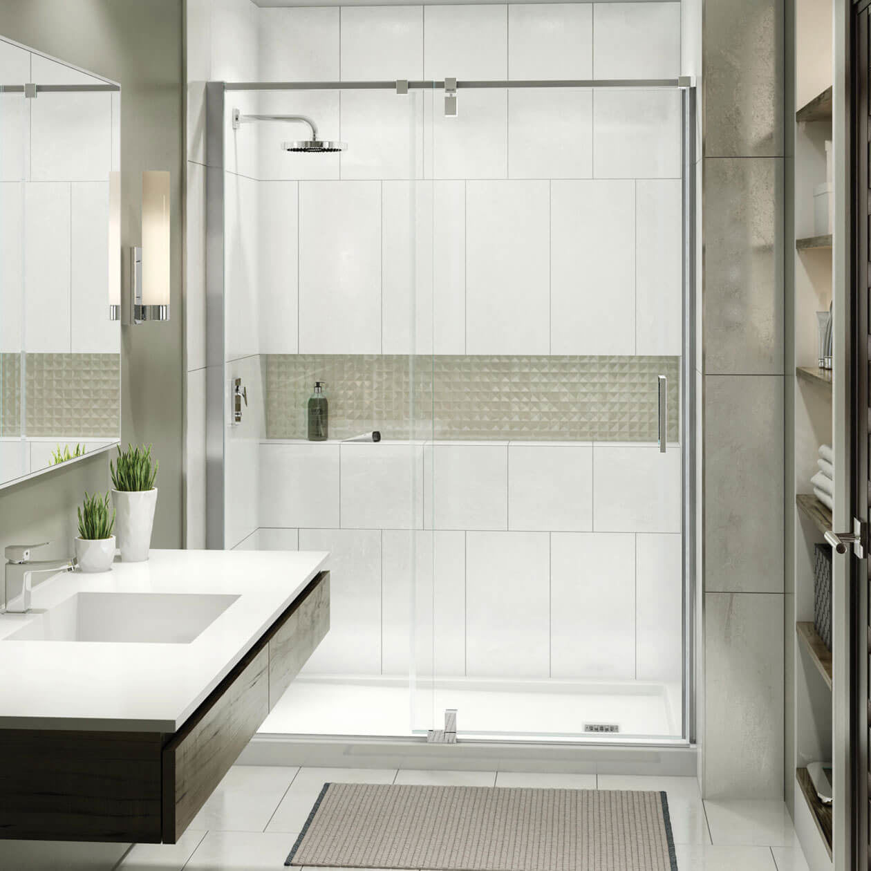 Maax ModulR 60 x 78 in. 8 mm Pivot Shower Door