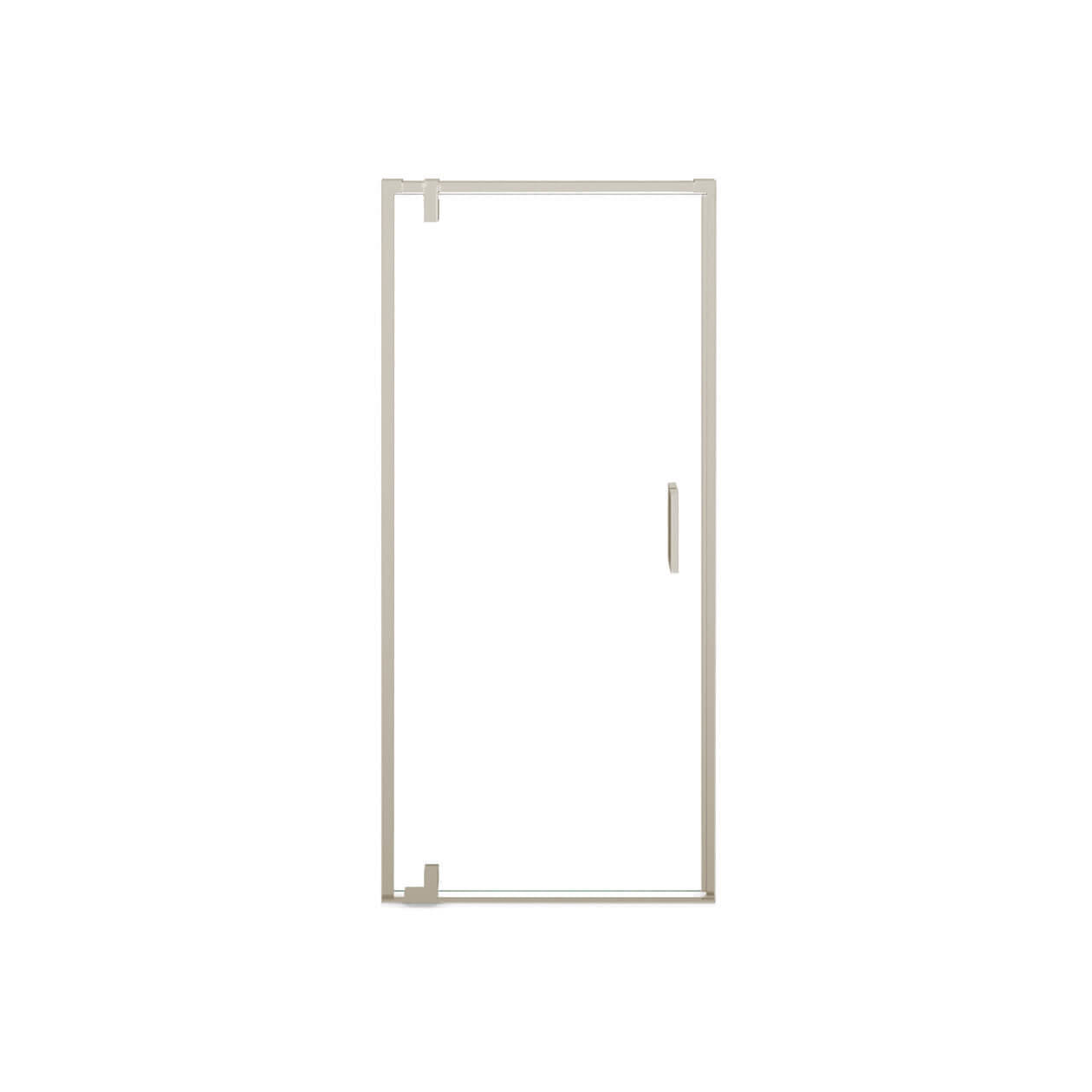 Maax ModulR 36 x 78 in. 8 mm Pivot Shower Door for Alcove Installation with Clear glass