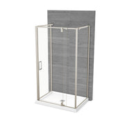 Maax ModulR 48 x 34 x 78 in. 8mm Pivot Shower Door for Wall-mount Installation with Clear glass
