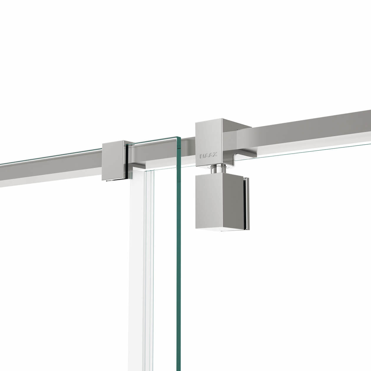 Maax ModulR 60 x 36 x 78 in. 8mm Pivot Shower Door for Corner Installation with Clear glass