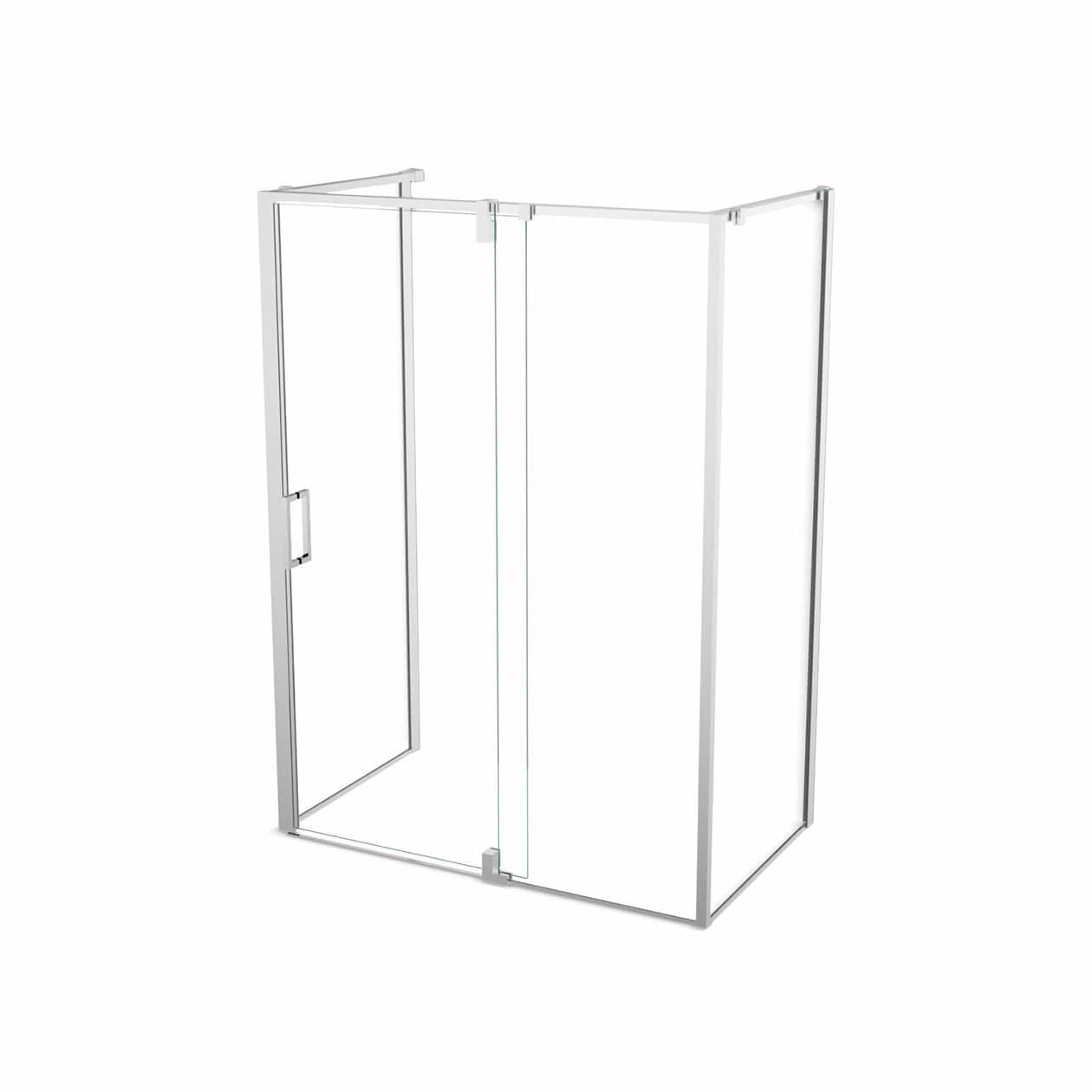 Maax ModulR 60 x 32 x 78 in. 8mm Pivot Shower Door for Wall-mount Installation with Clear glass