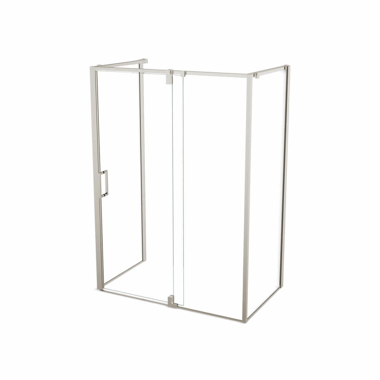 Maax ModulR 60 x 32 x 78 in. 8mm Pivot Shower Door for Wall-mount Installation with Clear glass