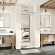 Maax ModulR 2 32 x 78 in. 8mm Pivot Shower Door for Tunnel Installation with Clear glass