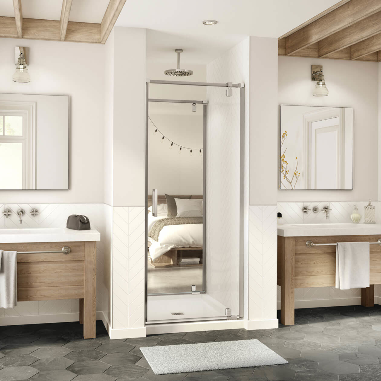 Maax ModulR 2 34 x 78 in. 8mm Pivot Shower Door