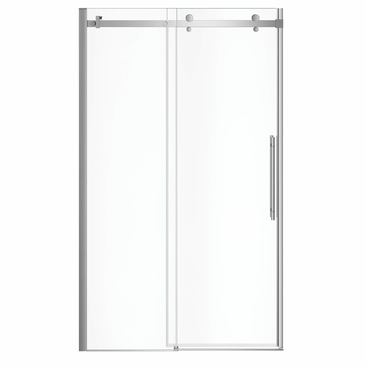 Maax Vela 44 ½-47 x 78 ¾ in. 8mm Sliding Shower Door for Alcove Installation with Clear glass